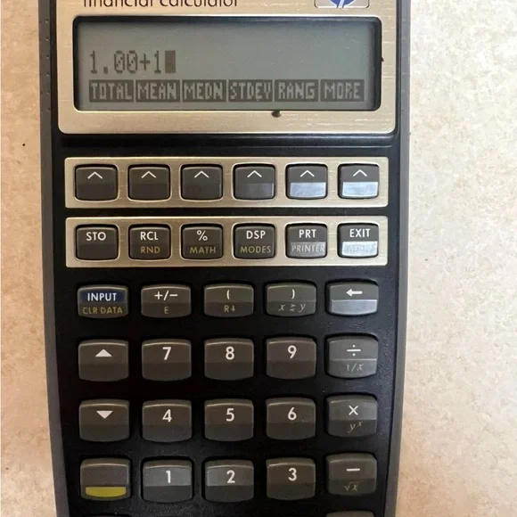 HP 17bII+ Financial Calculator with Case & User Guide - Picture 6 of 9